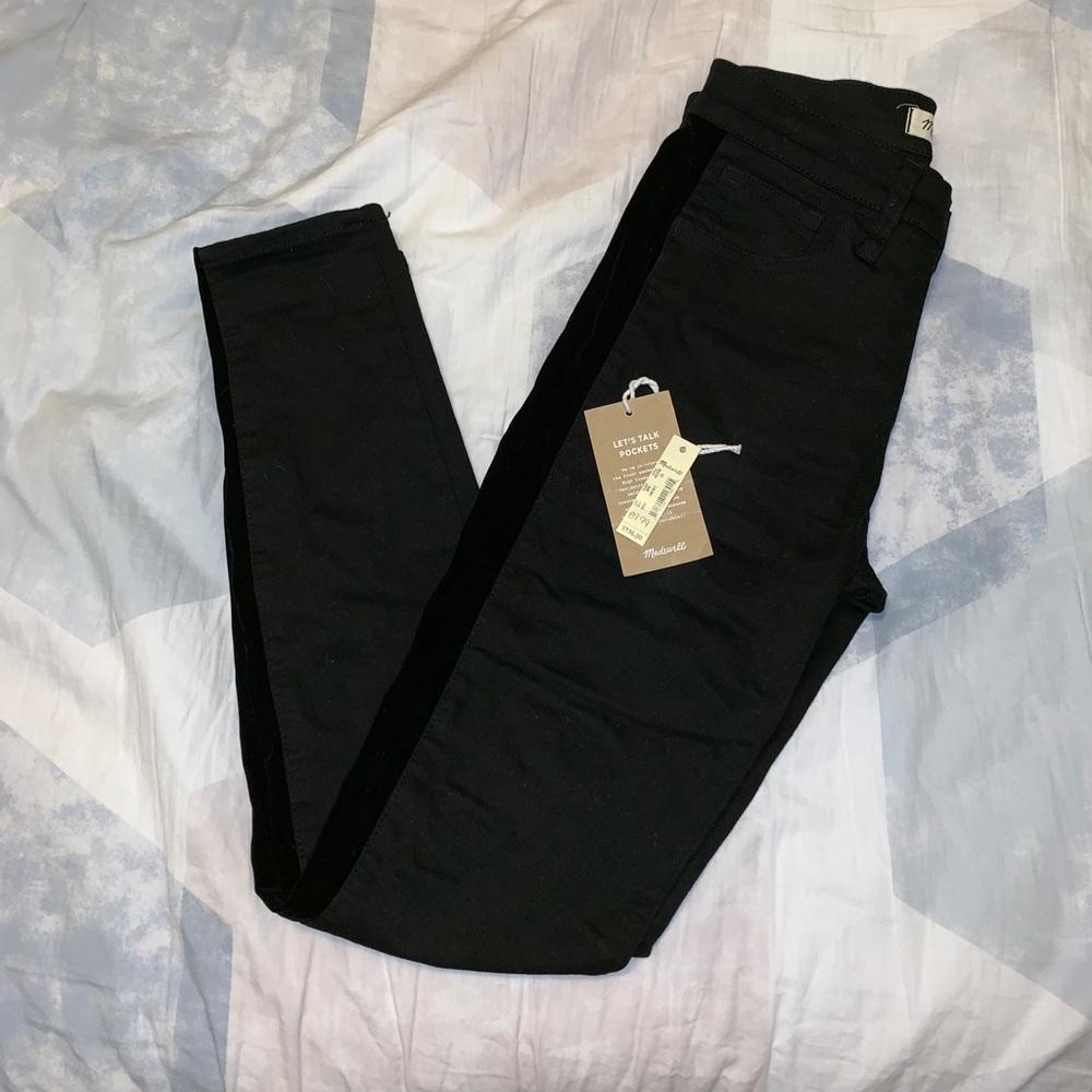 Madewell Black High Rise Jeans